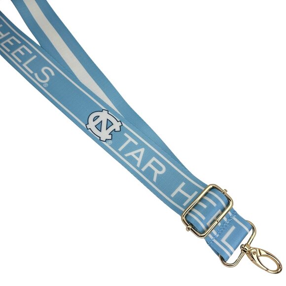 NORTH CAROLINA - Licensed - Tar Heels | Game Day | Clear Purse |Adjustable Strap - Picture 6 of 8